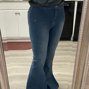 Bell bottom jeans
